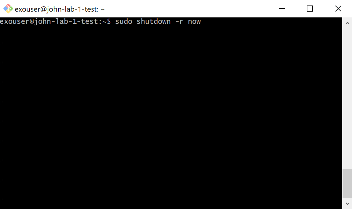Git Bash Restart