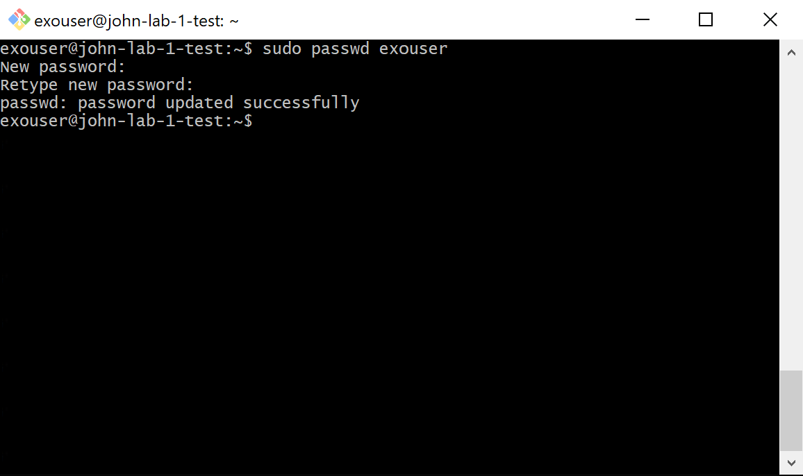 Set Password